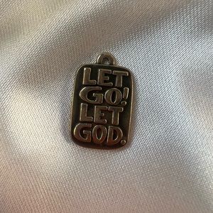 James Avery Let Go! Let God. Charm
